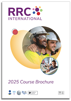 Course Brochure cover with drop shadow